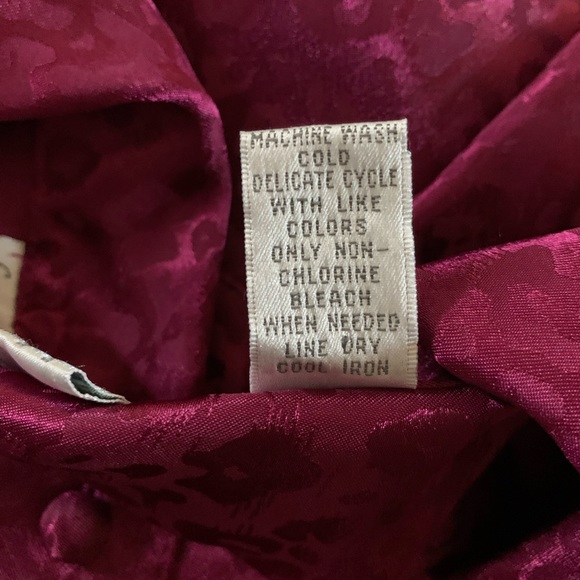 Erika Taylor Intimates Nightgown with Magenta Leopard Print - Picture 5 of 6